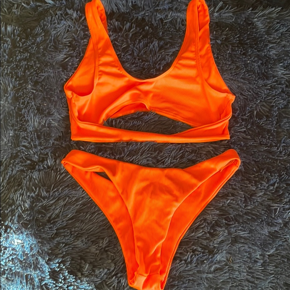 Orange bikini